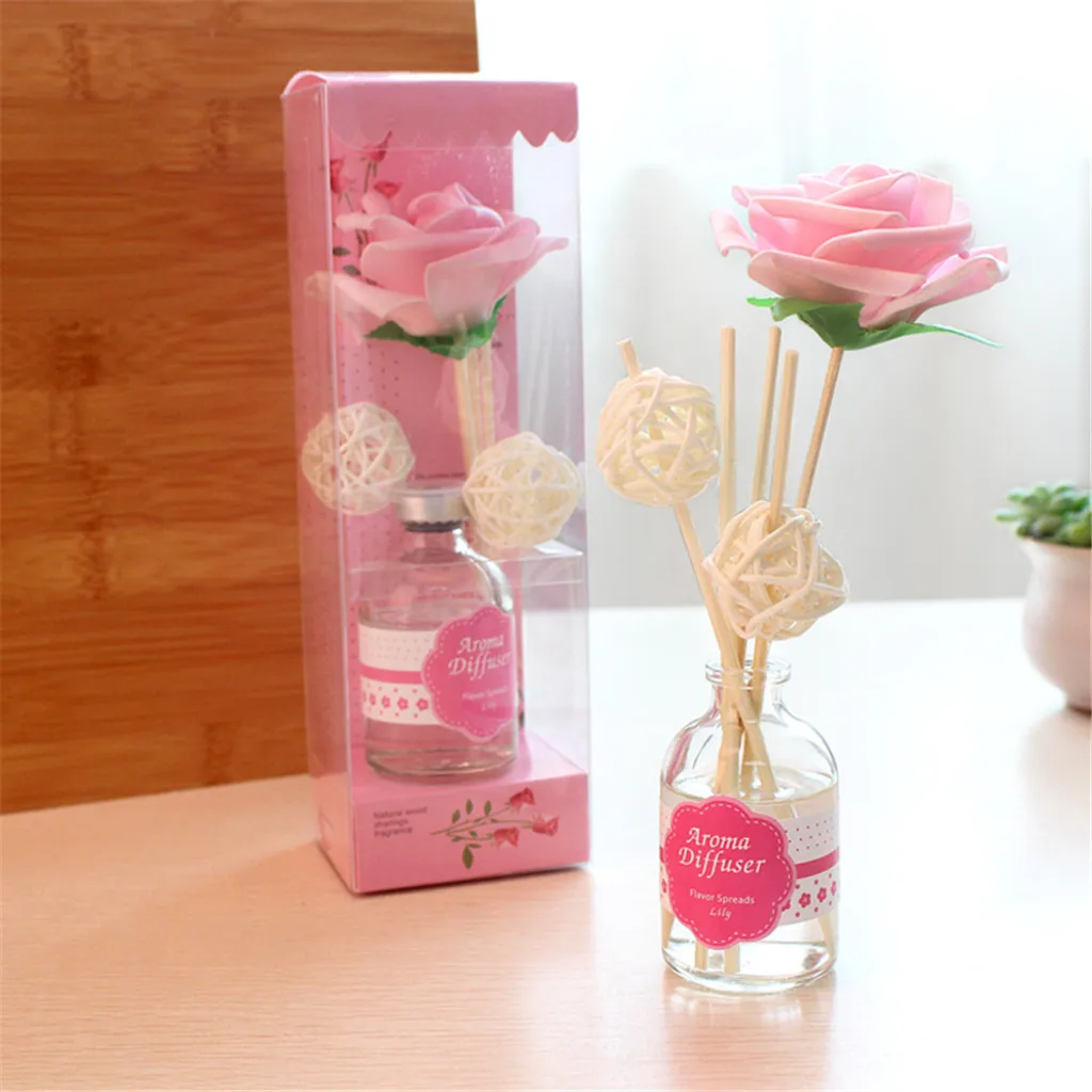Reed Oil Diffusers with Natural Sticks, Glass Bottle and Scented Oil 50ML GIFT Flameless aromatherapy essential oil set da90502
Reed Oil Diffusers with Natural Sticks, Glass Bottle and Scented Oil 50ML GIFT Flameless aromatherapy essential oil set da90502