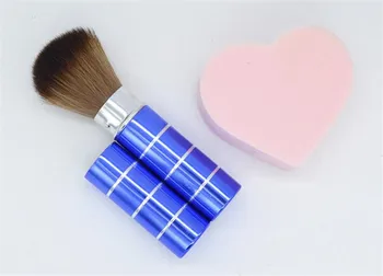 Six colors optional Factory direct metal telescopic cosmetic brush 2 pieces
Six colors optional Factory direct metal telescopic cosmetic brush 2 pieces