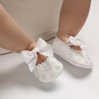 Princess Toddler Shoes Spring Floral Embroidery Shoes With Bowknot Soft Sole Non-Slip PU Toddler Shoes
Princess Toddler Shoes Spring Floral Embroidery Shoes With Bowknot Soft Sole Non-Slip PU Toddler Shoes