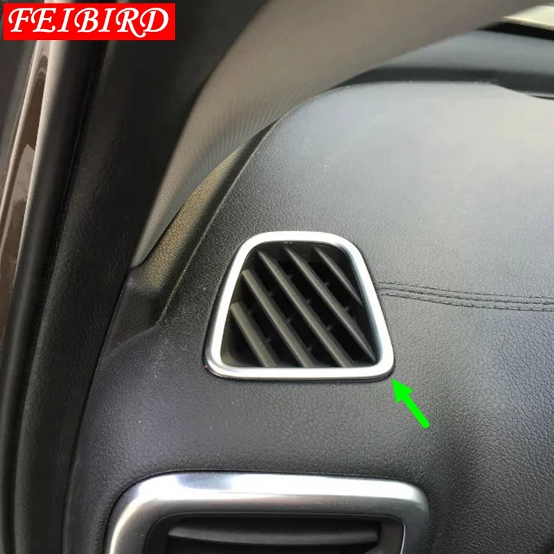 For KIA Sportage 2016 2017 2018 ABS Matte Style Chrome Front Air Conditioning AC Outlet Vent Molding Garnish Cover Trim 2PCS
For KIA Sportage 2016 2017 2018 ABS Matte Style Chrome Front Air Conditioning AC Outlet Vent Molding Garnish Cover Trim 2PCS