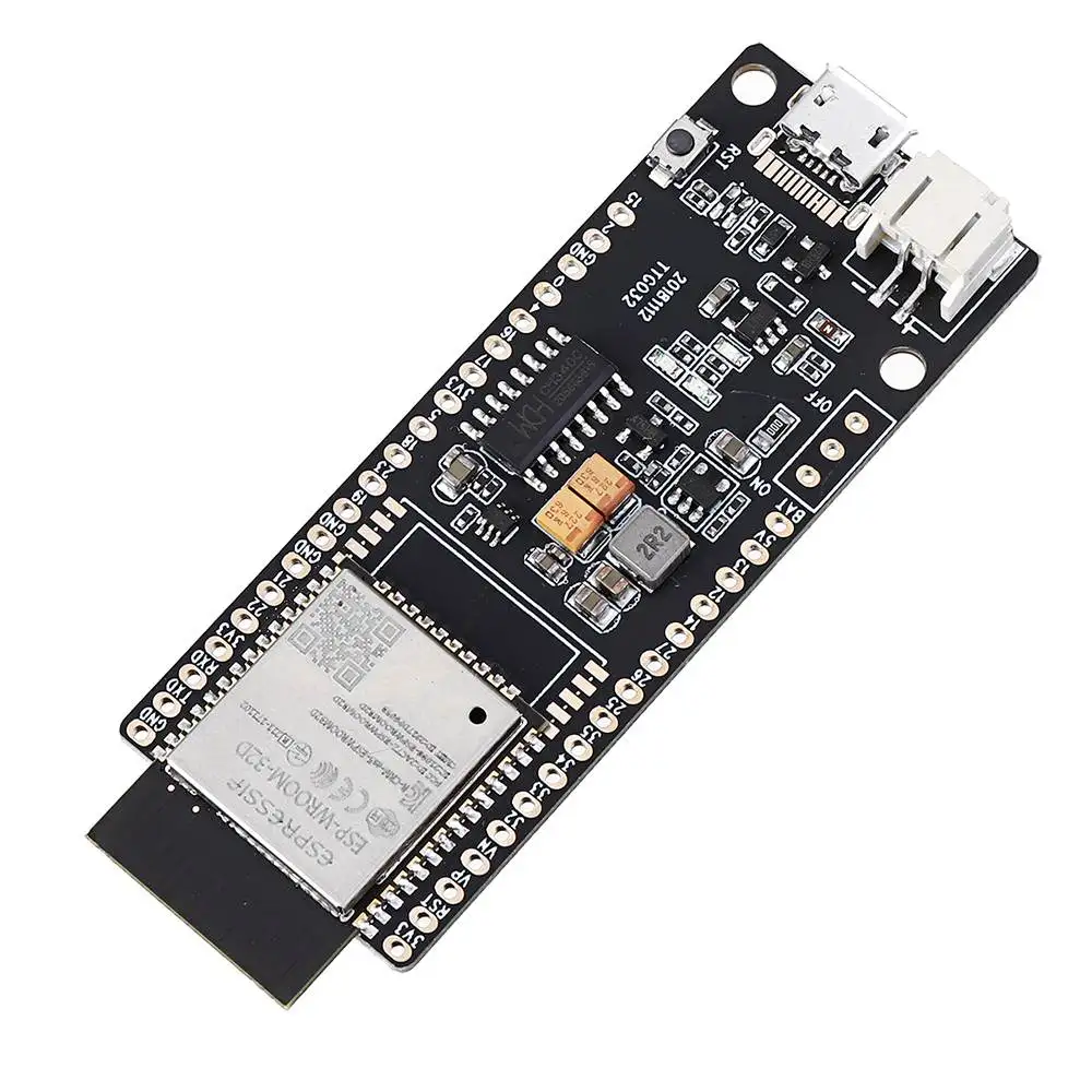 CLAITE Micro USB 3.3V ESP32 Wireless Module WiFi bluetooth Module 4MB Development Board Based on ESP32-WROVER-32
CLAITE Micro USB 3.3V ESP32 Wireless Module WiFi bluetooth Module 4MB Development Board Based on ESP32-WROVER-32
