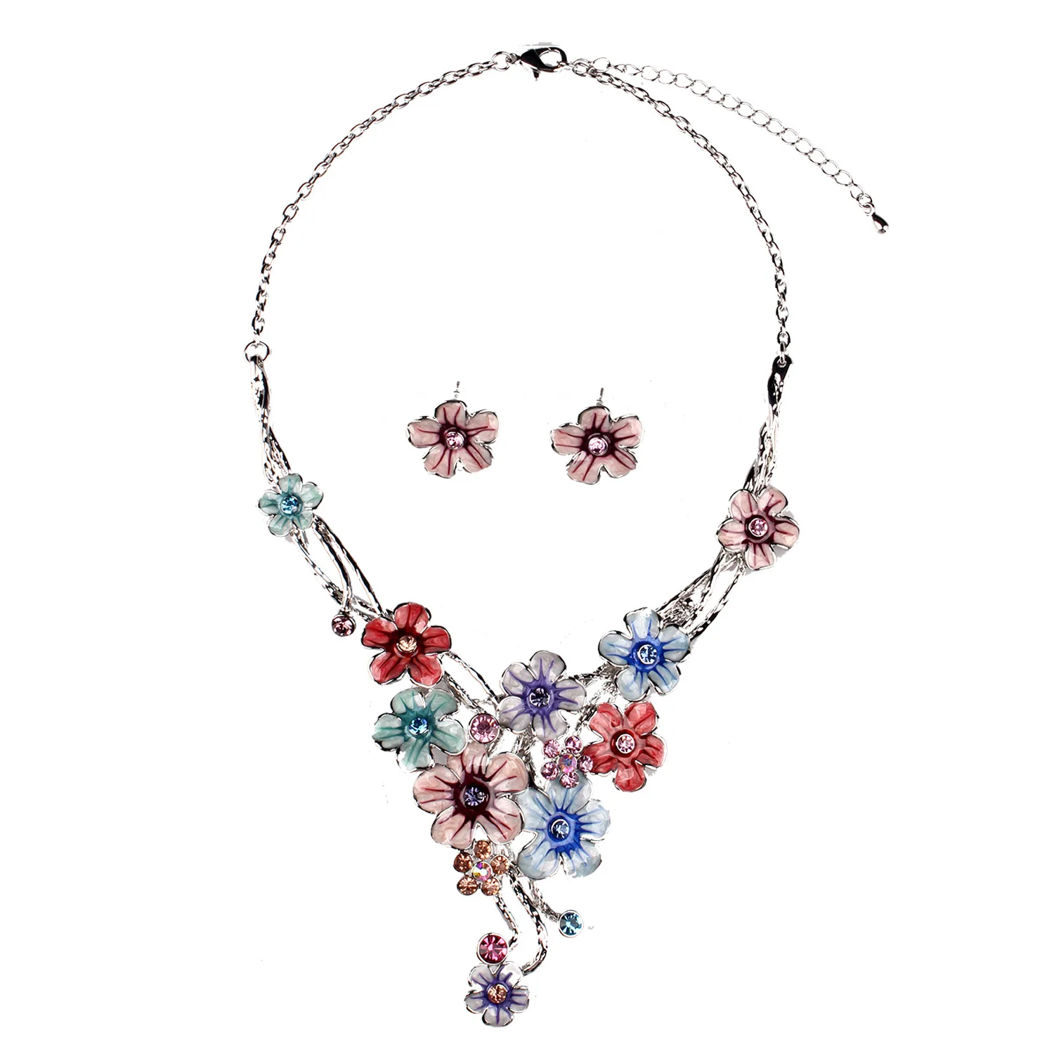 famous brand CZ necklace + earrings jewelry sets party big flowers Vintage colors gold Bohemian bride Luxury Shiny
famous brand CZ necklace + earrings jewelry sets party big flowers Vintage colors gold Bohemian bride Luxury Shiny