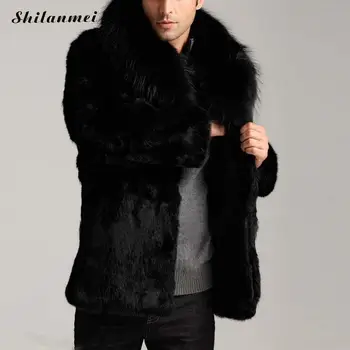 2018 Men'S Winter Faux Fur Coat Black Long Sleeve Lapel Collar Thick Warm Fashion Man Artificial Fur Coat Plus Size Outwear 3xl
2018 Men'S Winter Faux Fur Coat Black Long Sleeve Lapel Collar Thick Warm Fashion Man Artificial Fur Coat Plus Size Outwear 3xl