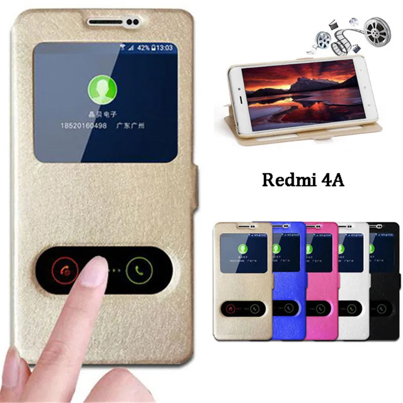 Case For Xiaomi Redmi 4A Cover Quick Answer View Window Stand Cover For Xiaomi Redmi 4A Case Flip Redmi A4 Phone Cases 5.0 4 A
Case For Xiaomi Redmi 4A Cover Quick Answer View Window Stand Cover For Xiaomi Redmi 4A Case Flip Redmi A4 Phone Cases 5.0 4 A
