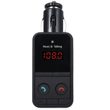 Car Styling Mini Wireless Bluetooth FM Transmitter Modulator Hands-free Car Kit MP3 Player USB Quickly Charger Remote Control
Car Styling Mini Wireless Bluetooth FM Transmitter Modulator Hands-free Car Kit MP3 Player USB Quickly Charger Remote Control