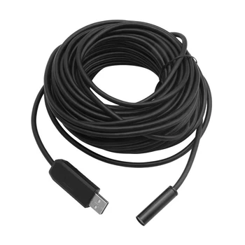 Micro USB Endoscope Mini Camera 10MM Lens Waterproof Borescope Inspection Tube Visual Video Photo Capture Camera 15M Soft Cables
Micro USB Endoscope Mini Camera 10MM Lens Waterproof Borescope Inspection Tube Visual Video Photo Capture Camera 15M Soft Cables
