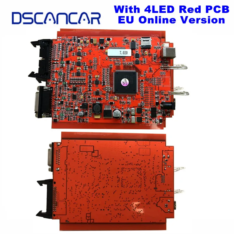 New 4LED Red PCB KTAG ECU 7.020 EU Online Version SW V2.25 No Token Limited Support Full Protocols
New 4LED Red PCB KTAG ECU 7.020 EU Online Version SW V2.25 No Token Limited Support Full Protocols