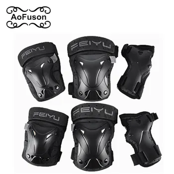 Adults Kids 6pcs/set Sports Protective Elbow Knee Pads Skate Skiing Bicycle Ice Skate Roller Safety Protective outdoor equipment
Adults Kids 6pcs/set Sports Protective Elbow Knee Pads Skate Skiing Bicycle Ice Skate Roller Safety Protective outdoor equipment