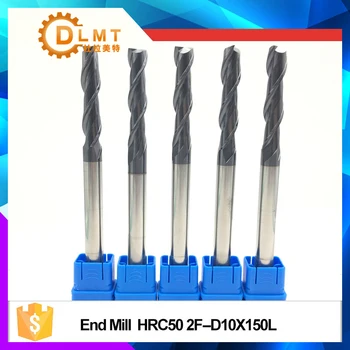 1pcs HRC50 End Mill10mm12mm150L 2Flute Solid Carbide Extra Long Spiral Straight Shank Flat EndMills for CNC Milling Cutter
1pcs HRC50 End Mill10mm12mm150L 2Flute Solid Carbide Extra Long Spiral Straight Shank Flat EndMills for CNC Milling Cutter