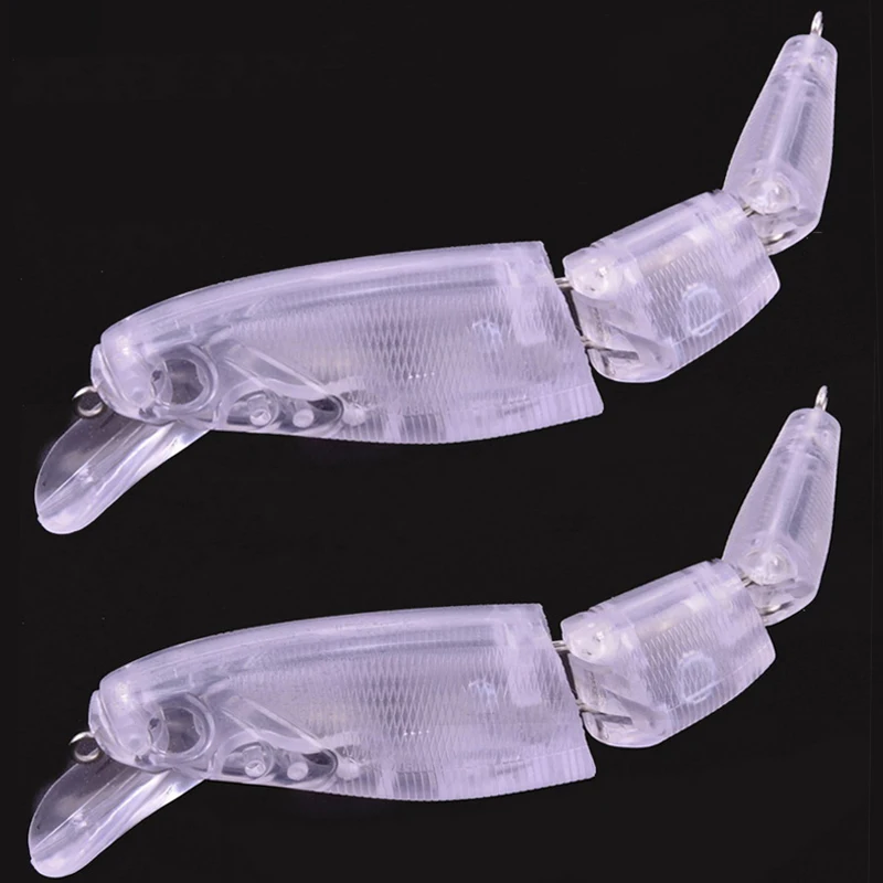 Mix Wobblers Pike Fishing Lures Blank Artificial Multi Jointed Sections Bait Crankbait Unpainted Fake Fish Bait DIY
Mix Wobblers Pike Fishing Lures Blank Artificial Multi Jointed Sections Bait Crankbait Unpainted Fake Fish Bait DIY