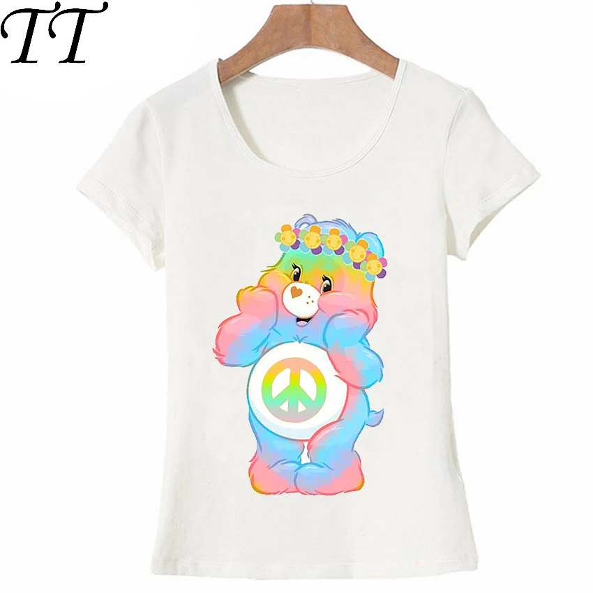 Care bear hippie Hipster Cool Design T-Shirt Summer Fashion Women T-shirt Funny Rainbow Bear Casual Maiden Tops Woman Cute Tees
Care bear hippie Hipster Cool Design T-Shirt Summer Fashion Women T-shirt Funny Rainbow Bear Casual Maiden Tops Woman Cute Tees