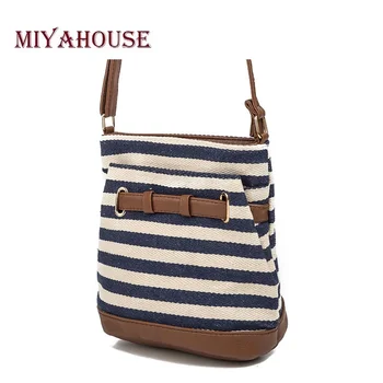 Miyahouse Vintage Canvas Design Female Bucket Bag Striped Printed ladies Messenger Bag High Quality Daily Use Girls handbag
Miyahouse Vintage Canvas Design Female Bucket Bag Striped Printed ladies Messenger Bag High Quality Daily Use Girls handbag
