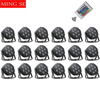18pcs/lots 7x12w Wireless Remote led Par lights RGBW 4in1 flat par led dmx512 disco lights professional stage dj equipment
18pcs/lots 7x12w Wireless Remote led Par lights RGBW 4in1 flat par led dmx512 disco lights professional stage dj equipment