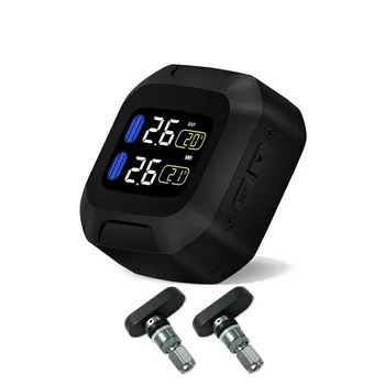 M3 Waterproof Motorcycle Real Time Tire Pressure Monitoring System TPMS Wireless LCD Display Internal or External TH/WI Sensors
M3 Waterproof Motorcycle Real Time Tire Pressure Monitoring System TPMS Wireless LCD Display Internal or External TH/WI Sensors