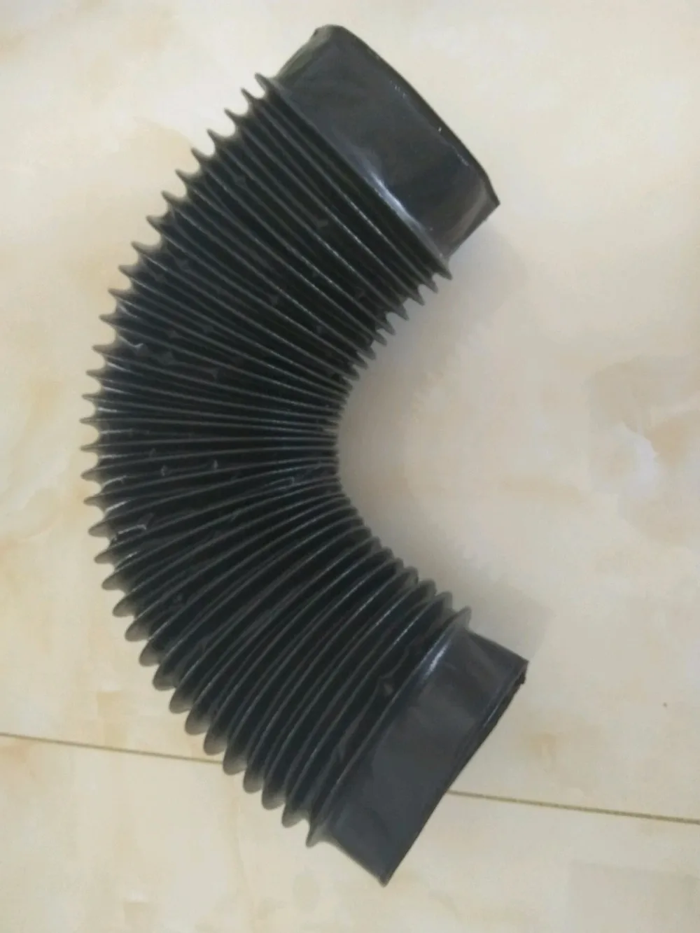Ball screw cylinder round protection bellow, Both ending inside diameter 80mm x Lmax550mm
Ball screw cylinder round protection bellow, Both ending inside diameter 80mm x Lmax550mm