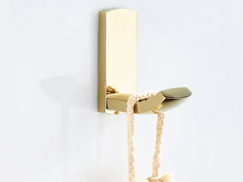 bathroom GOLD robe hook 1