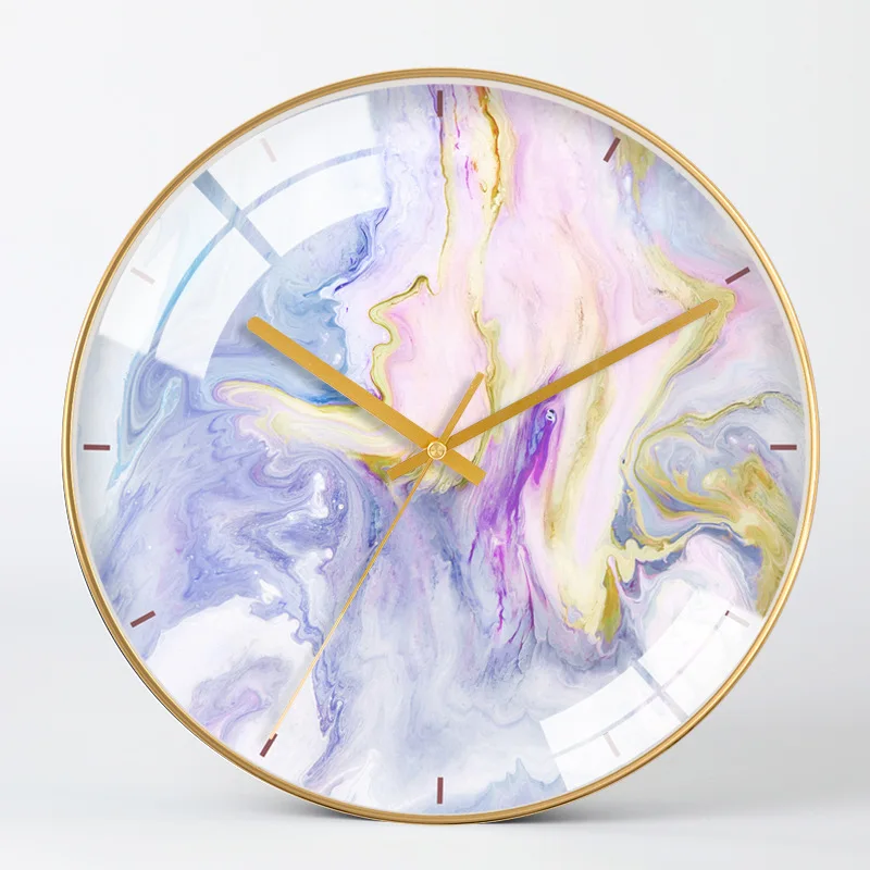 Nordic Simple Atmosphere Creative Round Wall Clock Modern Home Clock Study Ultra Quiet Clock Fashion Decorative Quartz Clock
Nordic Simple Atmosphere Creative Round Wall Clock Modern Home Clock Study Ultra Quiet Clock Fashion Decorative Quartz Clock