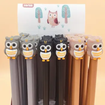 36 Pcs/lot 0.5 Mm Owl Collection Signature Gel Pen Escolar Papelaria School Office Supply Promotional Gift
36 Pcs/lot 0.5 Mm Owl Collection Signature Gel Pen Escolar Papelaria School Office Supply Promotional Gift