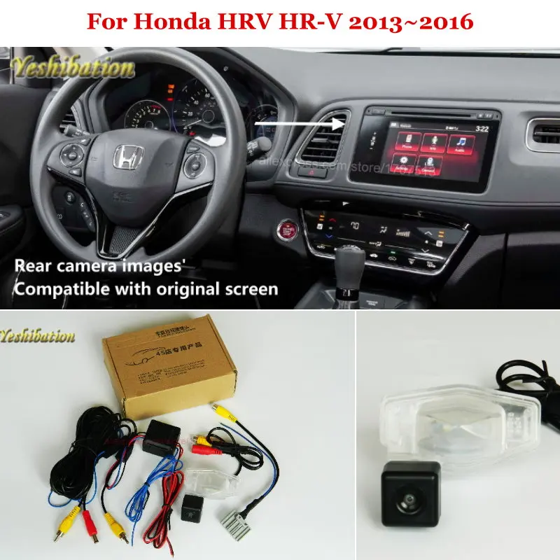 Yeshibation резервная камера заднего вида Автомобильная камера заднего вида для Honda HRV HR-V 2013 ~ 2016-RCA и оригинальный совместимый экран
Yeshibation резервная камера заднего вида Автомобильная камера заднего вида для Honda HRV HR-V 2013 ~ 2016-RCA и оригинальный совместимый экран