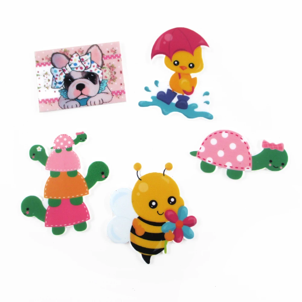 david angie 5Pcs Cartoon Turtle Bee Owl Dog Flatback Planar Resin,DIY Holiday Decorative Craft Scrapbooking,5Yc1938
david angie 5Pcs Cartoon Turtle Bee Owl Dog Flatback Planar Resin,DIY Holiday Decorative Craft Scrapbooking,5Yc1938