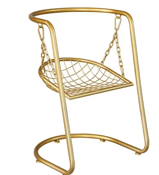 Dining chair iron art modern simple home swing chair fashion creative leisure chair
Dining chair iron art modern simple home swing chair fashion creative leisure chair