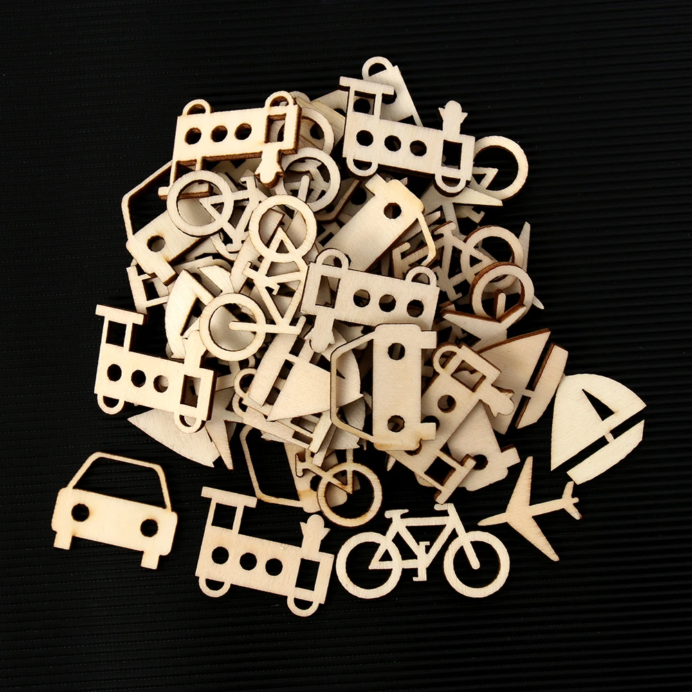 50Pcs/Bag Carved Natural Wood Chip Ornaments Pendant Scrapbooking Embellishments DIY Crafts Decorations
50Pcs/Bag Carved Natural Wood Chip Ornaments Pendant Scrapbooking Embellishments DIY Crafts Decorations