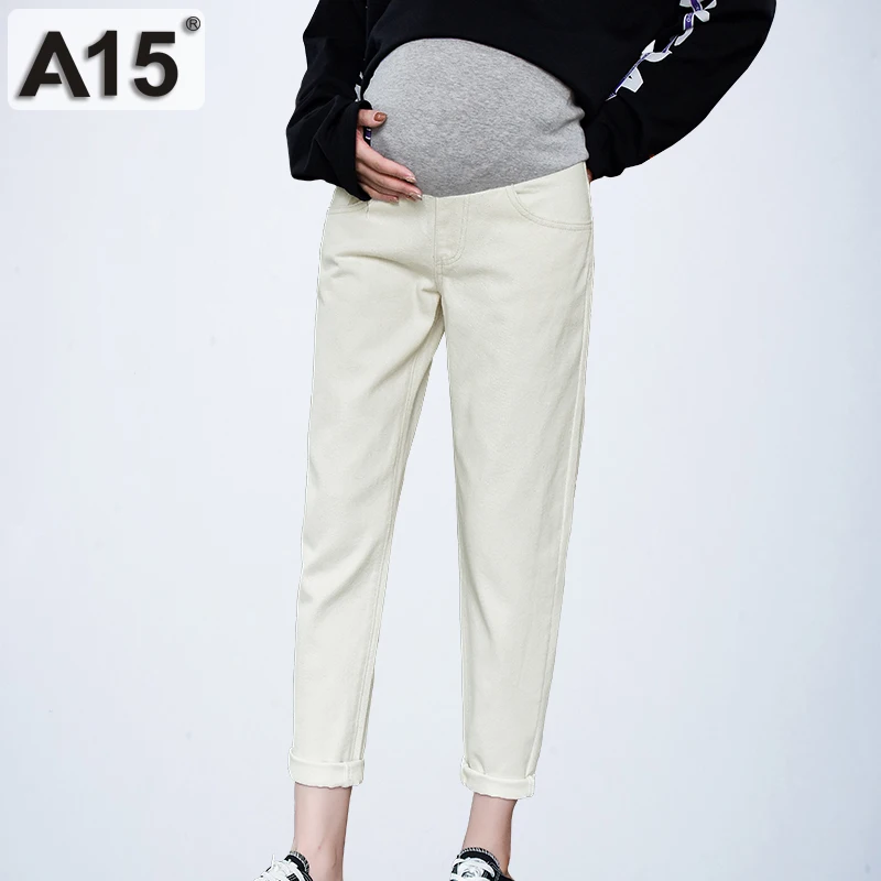 2019 Autumn Belly Long White Denim Pants Trousers Pregnancy Pants for Pregnant Women Jeans Plus Size Maternity Clothing M XL 3XL
2019 Autumn Belly Long White Denim Pants Trousers Pregnancy Pants for Pregnant Women Jeans Plus Size Maternity Clothing M XL 3XL