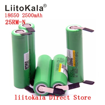 5PCS/LOT Liitokala New Original 18650 2500mAh battery INR1865025RM 3.6V discharge 20A dedicated Power battery + DIY Nickel sheet
5PCS/LOT Liitokala New Original 18650 2500mAh battery INR1865025RM 3.6V discharge 20A dedicated Power battery + DIY Nickel sheet