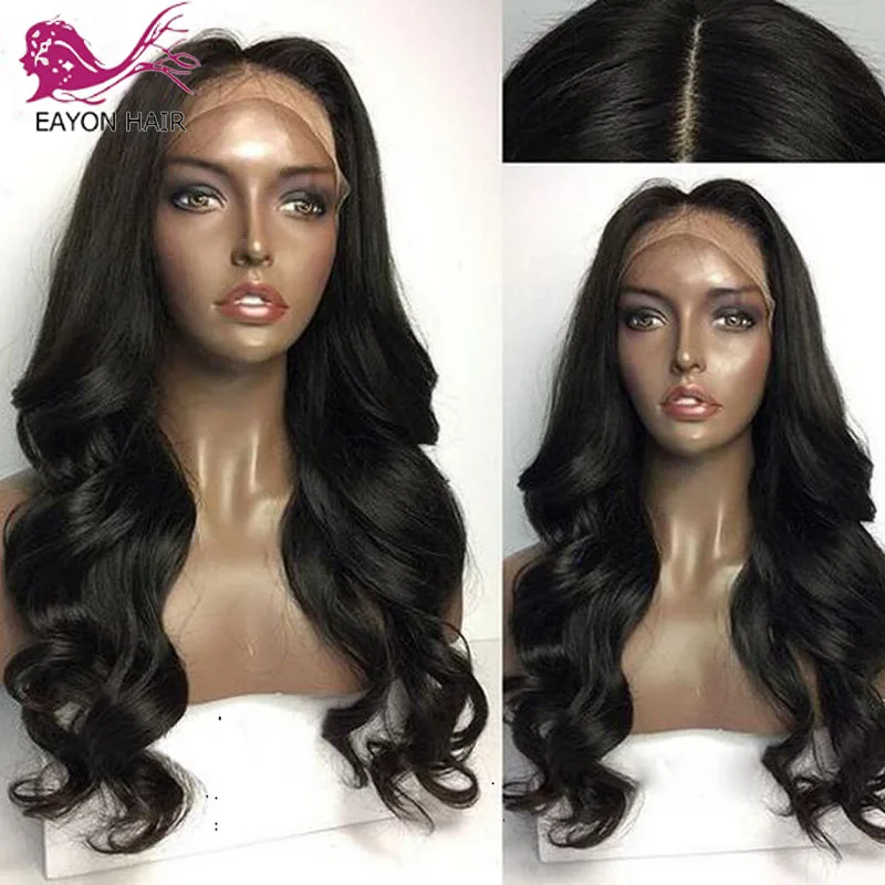 EAYON Body Wave 5x4.5 Silk Base Lace Front Human Hair Wigs With Baby Hair Pre Plucked Hairline Peruvian Remy Hair 130% Density
EAYON Body Wave 5x4.5 Silk Base Lace Front Human Hair Wigs With Baby Hair Pre Plucked Hairline Peruvian Remy Hair 130% Density