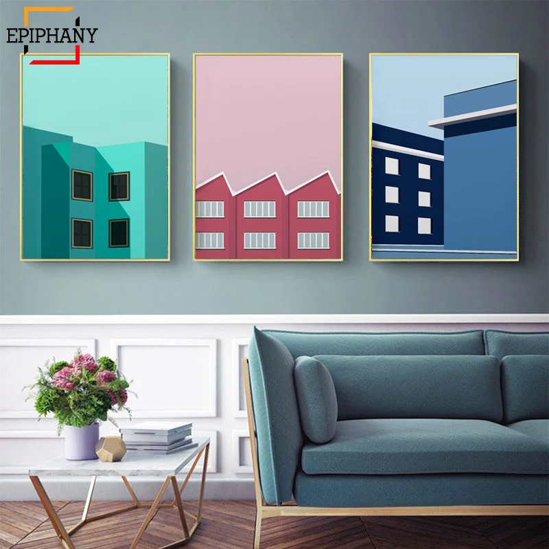 Modern Art Architecture Print Abstract Canvas Painting Minimalist Scandinavian Posters and Prints Wall Pictures for Living Room
Modern Art Architecture Print Abstract Canvas Painting Minimalist Scandinavian Posters and Prints Wall Pictures for Living Room