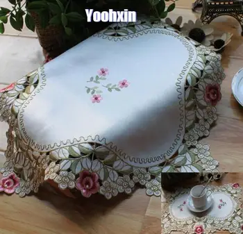 Luxury lace embroidery table place mat cloth coffee pad cup Christmas tea coaster dish placemat drink doily dining mug kitchen
Luxury lace embroidery table place mat cloth coffee pad cup Christmas tea coaster dish placemat drink doily dining mug kitchen