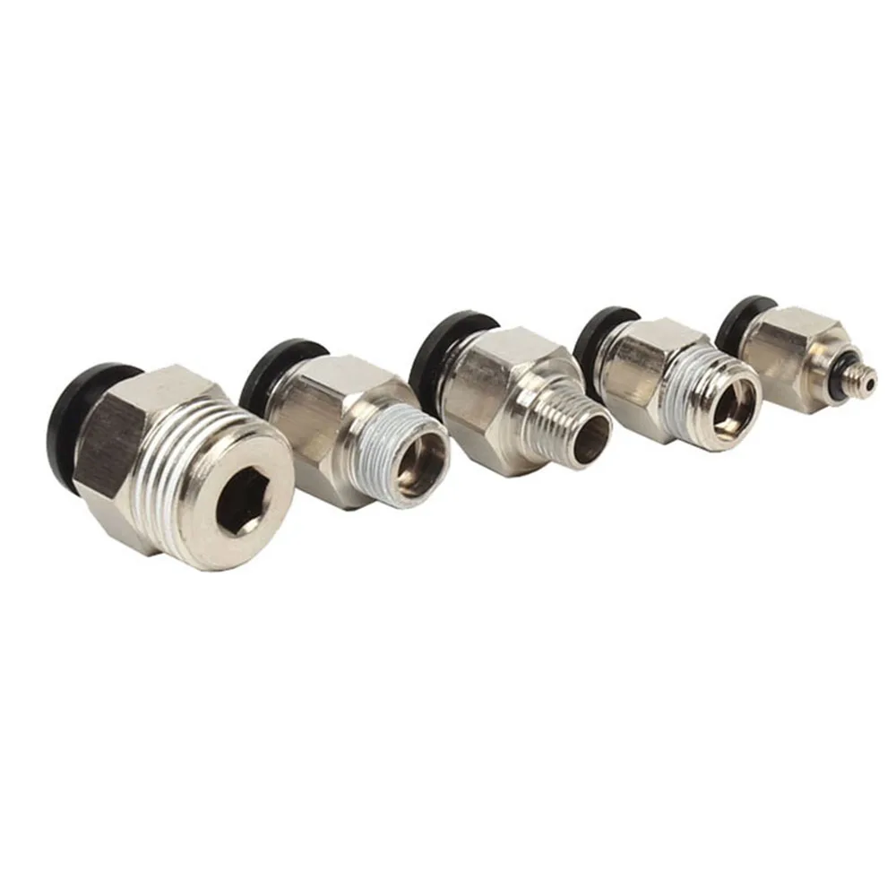 1PC Blcak End PC4 to PC16 Hose Tube Push Into M5 1/8" 1/4" 3/8" 1/2" Thread Male Straight Pneumatic Connect Fittings PC4-M5
1PC Blcak End PC4 to PC16 Hose Tube Push Into M5 1/8" 1/4" 3/8" 1/2" Thread Male Straight Pneumatic Connect Fittings PC4-M5
