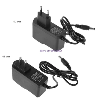 EU/US Plug 12.6V 1A Lithium Battery Charger 18650/Polymer Battery Pack 100-240V 5.5MM x 2.1MM Charger With Wire Lead DC
EU/US Plug 12.6V 1A Lithium Battery Charger 18650/Polymer Battery Pack 100-240V 5.5MM x 2.1MM Charger With Wire Lead DC
