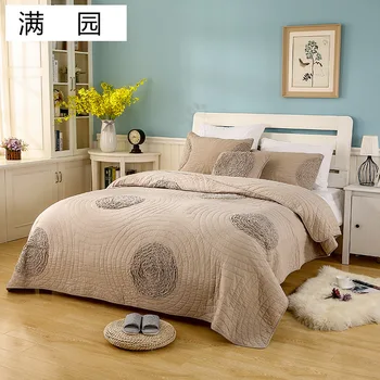 Khaki American Cotton Pastoral Patch WORK white Quilting Quilts Embroidery floral Home Bedspread beige Bed Cover 3pcs set
Khaki American Cotton Pastoral Patch WORK white Quilting Quilts Embroidery floral Home Bedspread beige Bed Cover 3pcs set