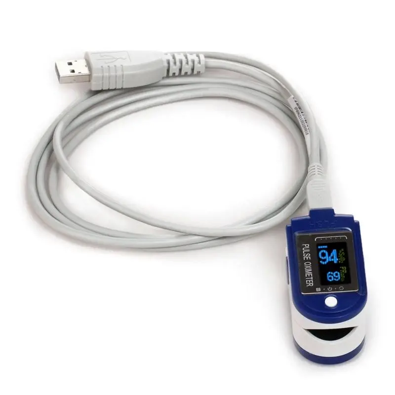2 pic CONTEC Pulse Oximeter 24 hours Recorder Spo2+USB+Software,CMS50D+ Blood Oxygen oximetro de dedo portatil
2 pic CONTEC Pulse Oximeter 24 hours Recorder Spo2+USB+Software,CMS50D+ Blood Oxygen oximetro de dedo portatil