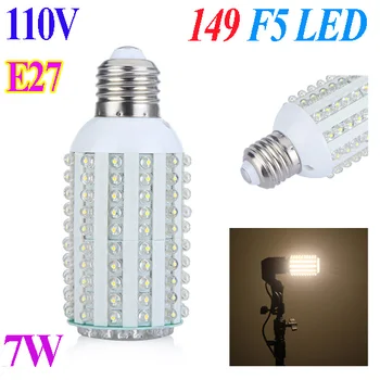 7W E27 149 F5 LED Corn Bulb Light Lamp 600Lm 110V 360 Warm Whitefor office, corridor, pub, dance hall, courtyard, home
7W E27 149 F5 LED Corn Bulb Light Lamp 600Lm 110V 360 Warm Whitefor office, corridor, pub, dance hall, courtyard, home