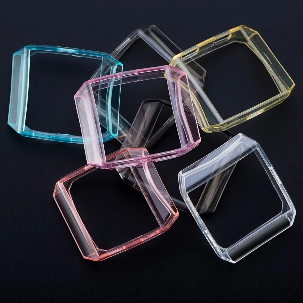 Transparent Silicone Frame Skin Smart Watch Case Protective Guard Shell For Fitbit Ionic Smart Watch Band Cover Case Screen Prot
Transparent Silicone Frame Skin Smart Watch Case Protective Guard Shell For Fitbit Ionic Smart Watch Band Cover Case Screen Prot