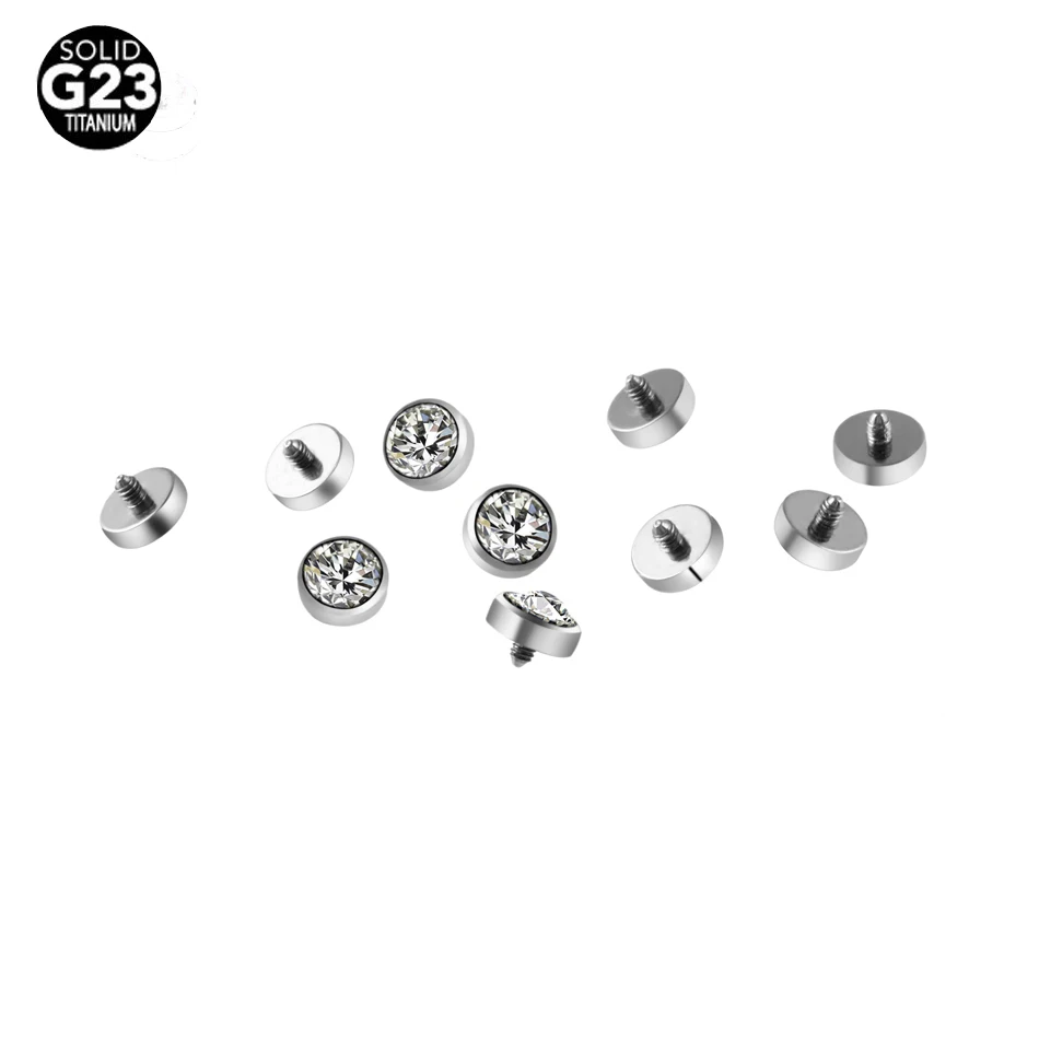 10pcs/lot G23 Titanium Micro Dermal Piercings Dermal Anchor Top Piercings Skin Diver Crystal Top Piercing OMBLIGO Body Jewelry
10pcs/lot G23 Titanium Micro Dermal Piercings Dermal Anchor Top Piercings Skin Diver Crystal Top Piercing OMBLIGO Body Jewelry