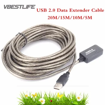 USB 2.0 extension cable 20M/15M/10M/5M Male to Female Active Repeater Extension Extender Cable Cord USB Adapter For Laptop PC
USB 2.0 extension cable 20M/15M/10M/5M Male to Female Active Repeater Extension Extender Cable Cord USB Adapter For Laptop PC
