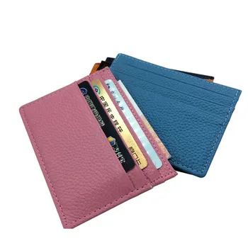 Genuine Leather Women Card Holder Wallets Small High Quality Female Pillow Purse Fashion Organ 8 Color NO Zipper Credit Card Bag
Genuine Leather Women Card Holder Wallets Small High Quality Female Pillow Purse Fashion Organ 8 Color NO Zipper Credit Card Bag