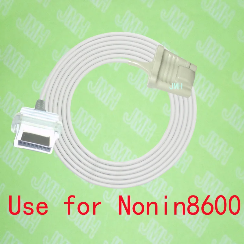 Compatible with Nonin 8600 Pulse Oximeter monitor, Adult silicone soft tip spo2 sensor,8PIN.
Compatible with Nonin 8600 Pulse Oximeter monitor, Adult silicone soft tip spo2 sensor,8PIN.
