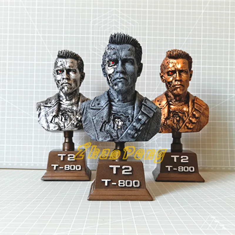 Terminator 20CM RESIN statue Arnold Schwarzenegger Action Figure Terminator T800 T2 Model toy With stents
Terminator 20CM RESIN statue Arnold Schwarzenegger Action Figure Terminator T800 T2 Model toy With stents