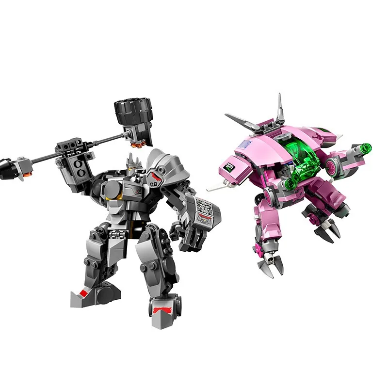 In Stock 2019 Compatible with Legoinglys Overwatching 75973 Games D.Va & Reinhardt Building Blocks Bricks Toys for Chlidren Gift
In Stock 2019 Compatible with Legoinglys Overwatching 75973 Games D.Va & Reinhardt Building Blocks Bricks Toys for Chlidren Gift