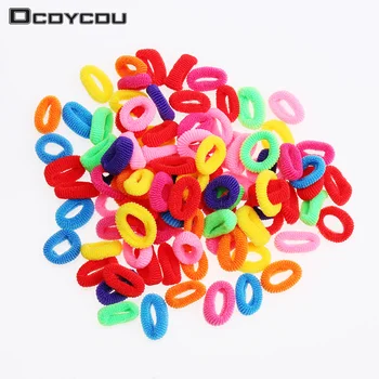 DCDYCDU 200 Pcs Colorful Child Kids Holders Cute Rubber