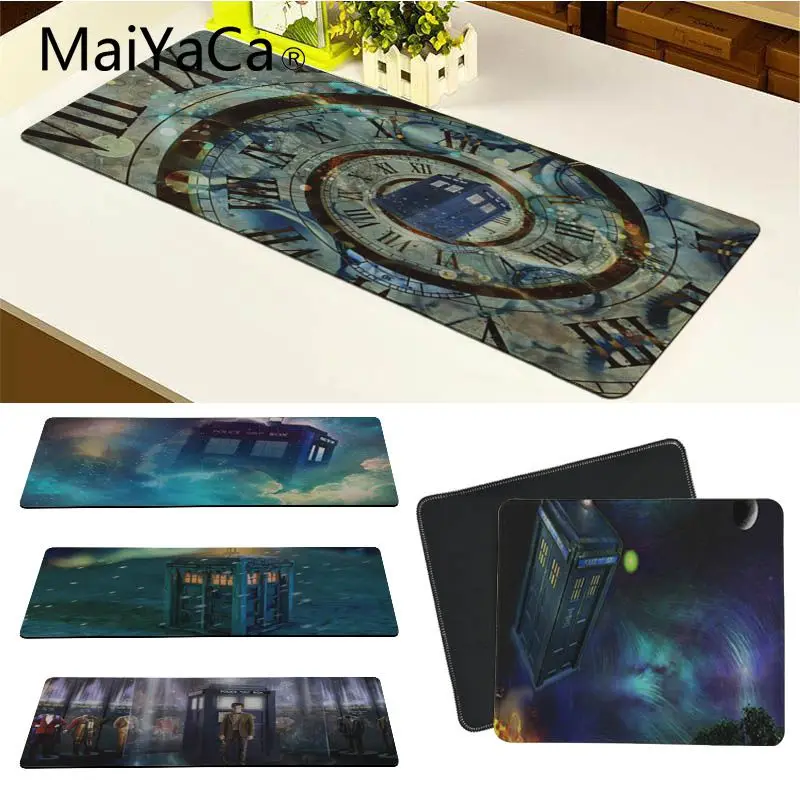 MaiYaCa Подарочный коврик для мальчика Tardis Box Doctor who прочный резиновый мыши с
