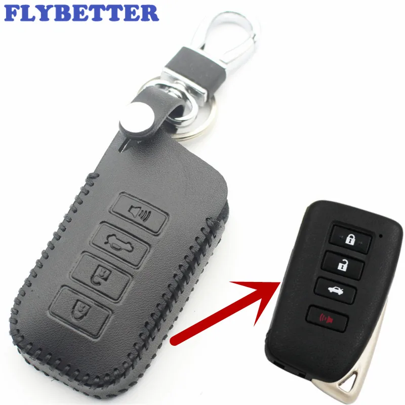 FLYBETTER Genuine Leather 4Button Keyless Entry Smart Key Case Cover For Lexus ES250/IS250/GS350/GS450h Car Styling L79
FLYBETTER Genuine Leather 4Button Keyless Entry Smart Key Case Cover For Lexus ES250/IS250/GS350/GS450h Car Styling L79