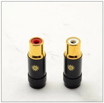 HIFI Top High-end ATL RJ-04RG RJ-06RG Gold-plated + Rhodium plated RCA adapter plug
HIFI Top High-end ATL RJ-04RG RJ-06RG Gold-plated + Rhodium plated RCA adapter plug