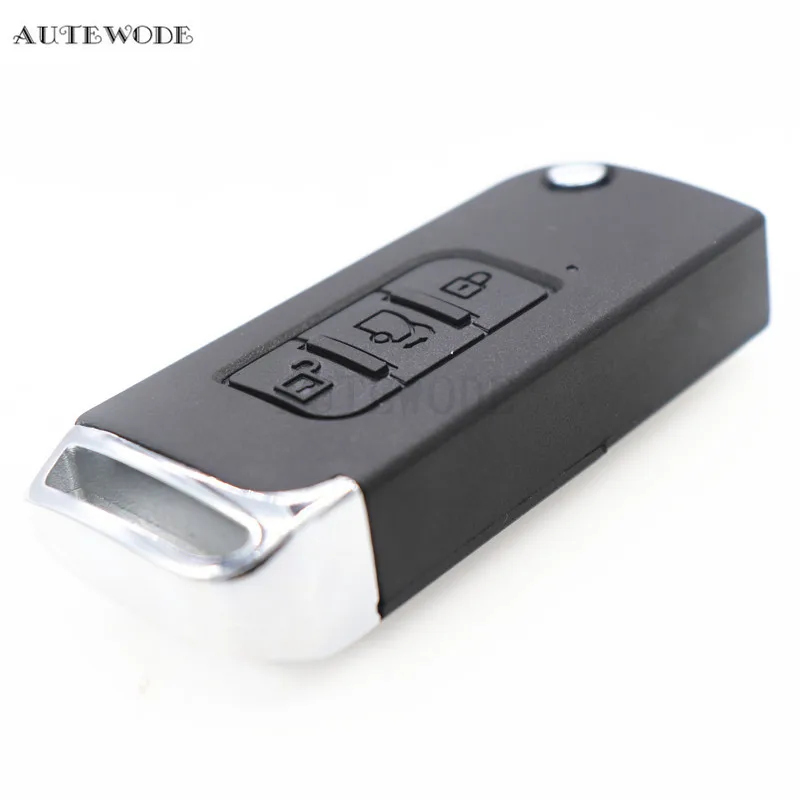 AUTEWODE 3 buttons remote key shell For Indian TATA Key car key case cover fob black 1pc
AUTEWODE 3 buttons remote key shell For Indian TATA Key car key case cover fob black 1pc