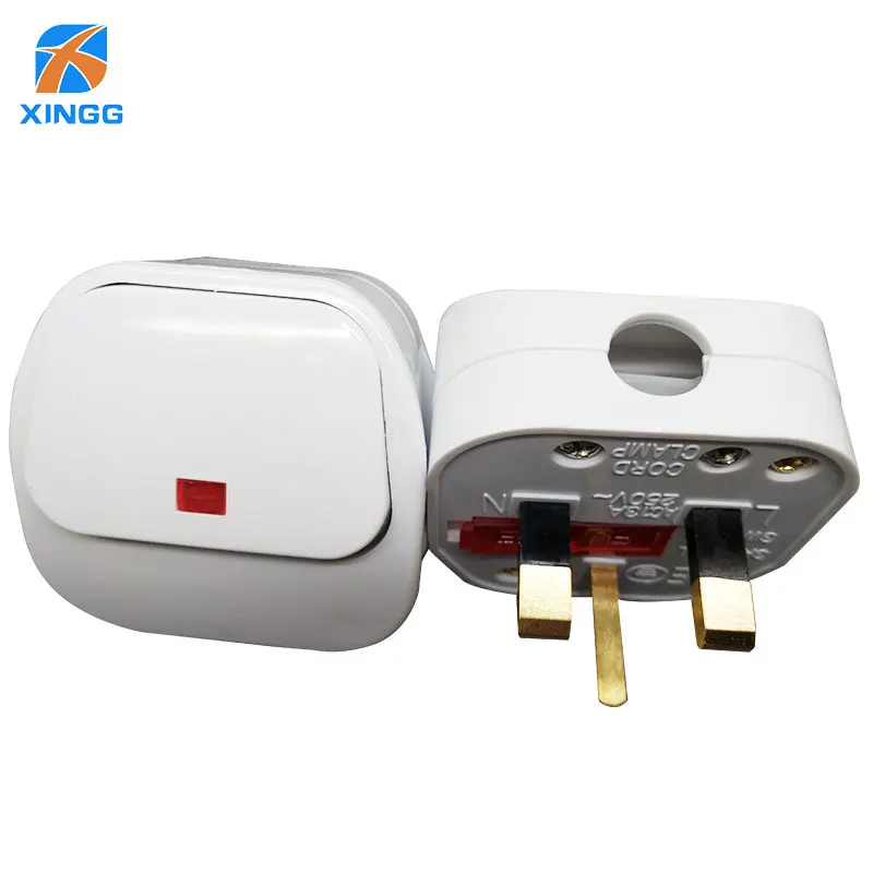 250V 13A AC Power UK Plug 3 Pin Switch Male Electrical Socket Fused Connect Cord Overload Protection Adapter
250V 13A AC Power UK Plug 3 Pin Switch Male Electrical Socket Fused Connect Cord Overload Protection Adapter