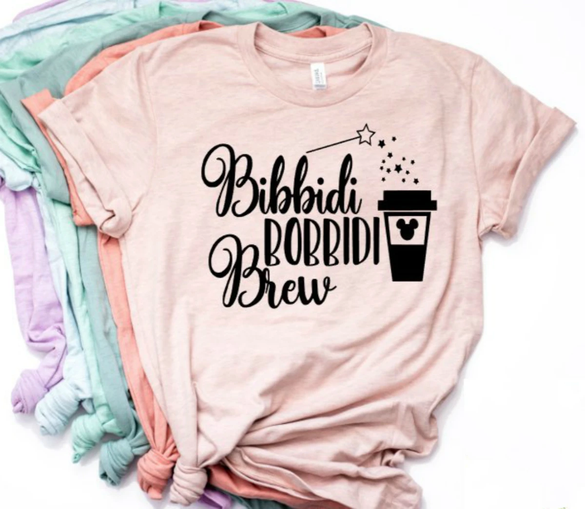 Фото Женская футболка bibbbidi bobidi Boo Bibbidi Bobbidi кофейная рубашка с пивоварней забавная